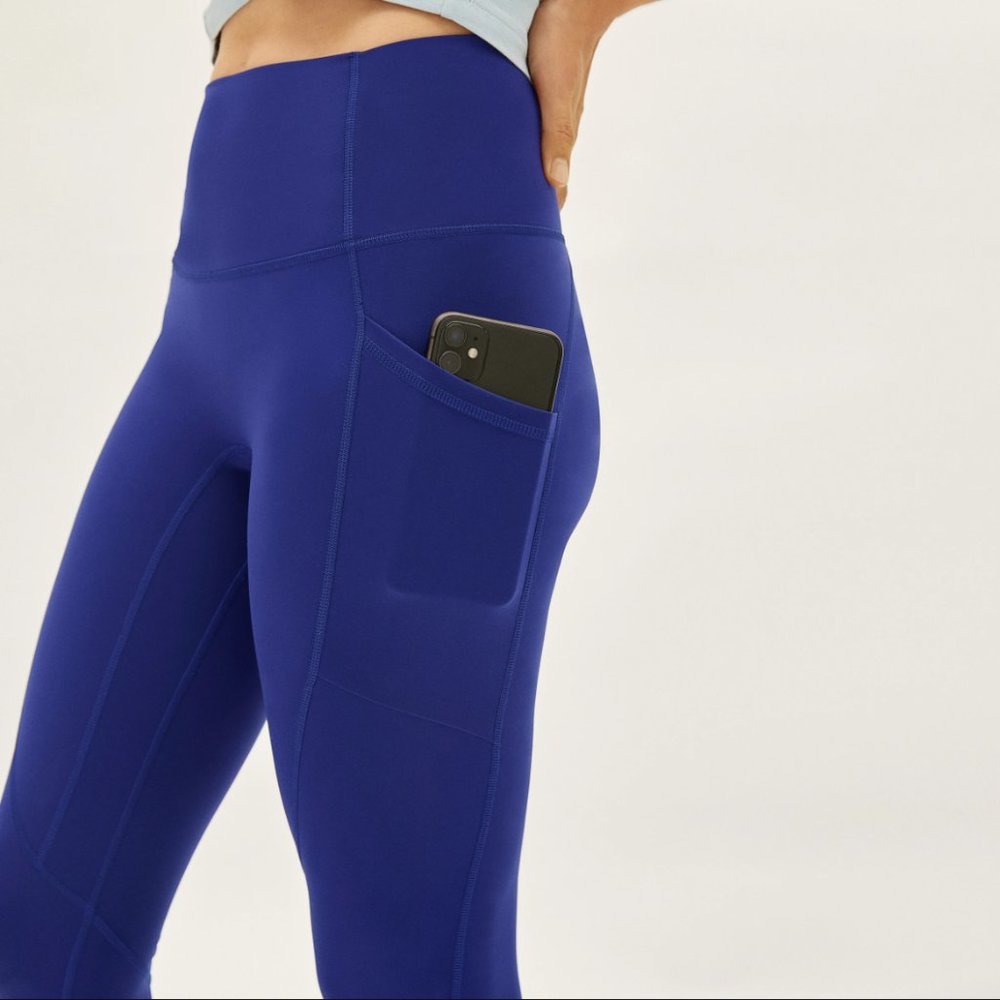 The Perform Pocket Legging Cobalt Large